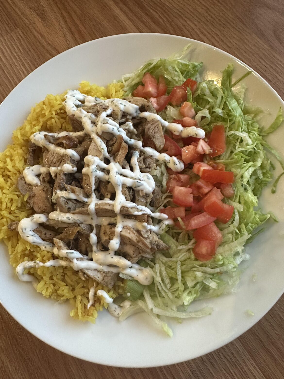 It’s been a while since I’ve seen a Halal Cart-Style Chicken and Rice with White Sauce post.