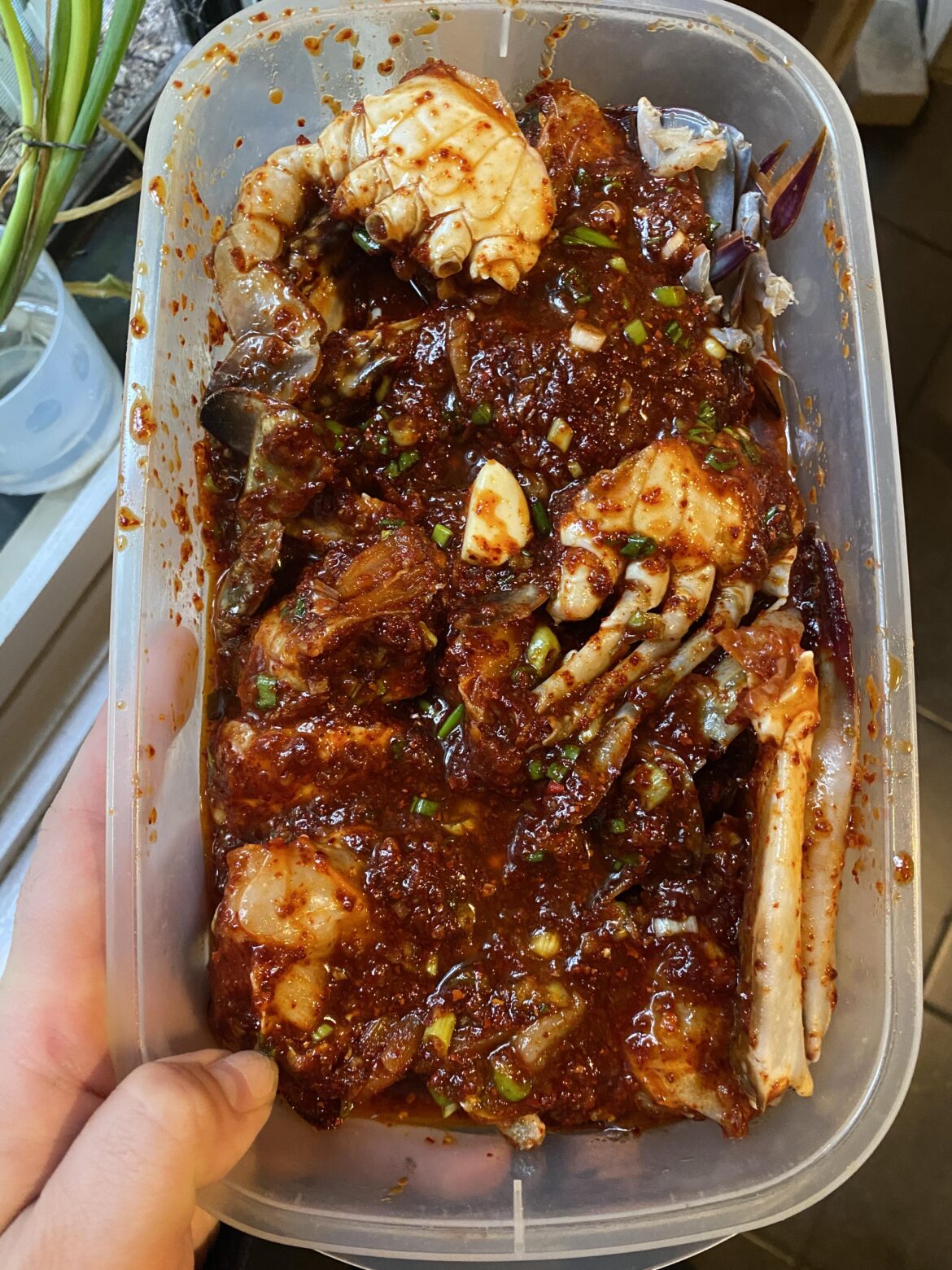 I made gejang and it was sooo good!