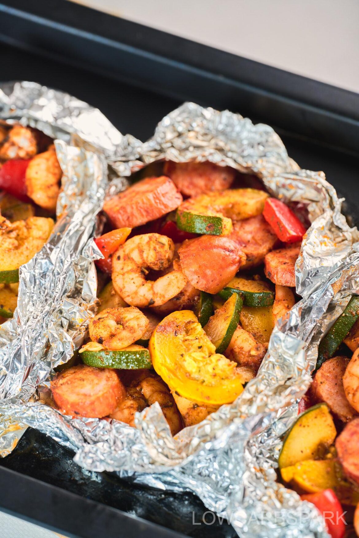 Cajun Shrimp Foil Packets