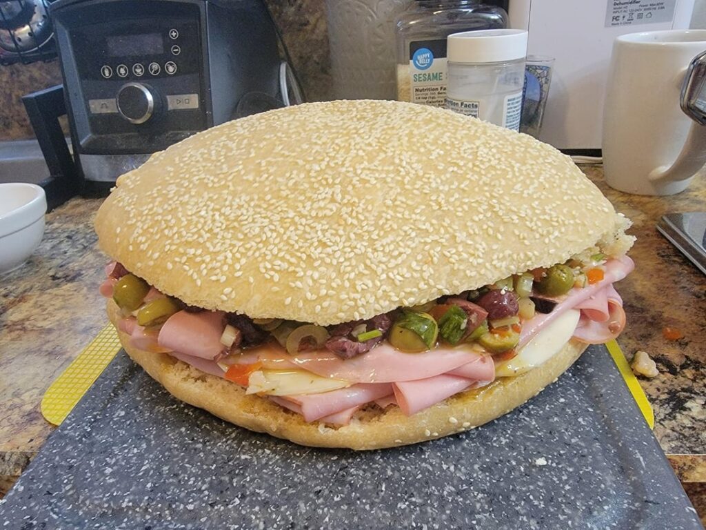 Homemade muffeletta!!