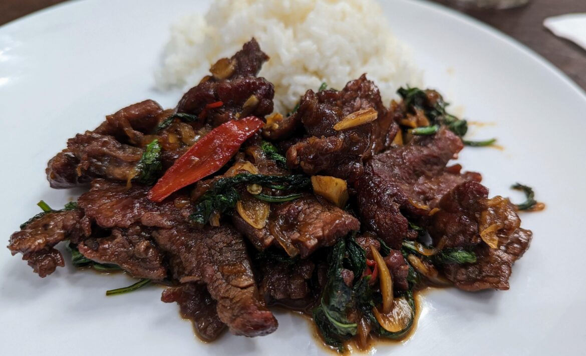 The Wok: Thai-Style Beef with Basil