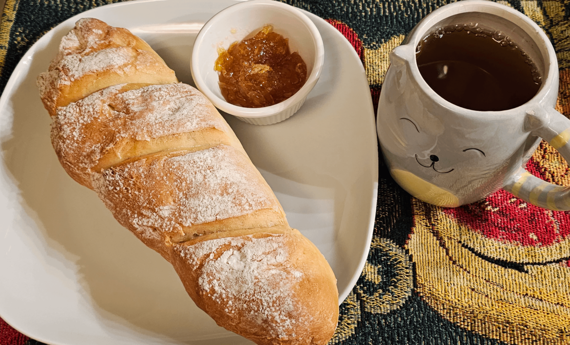 Forty cents for this after dinner snack