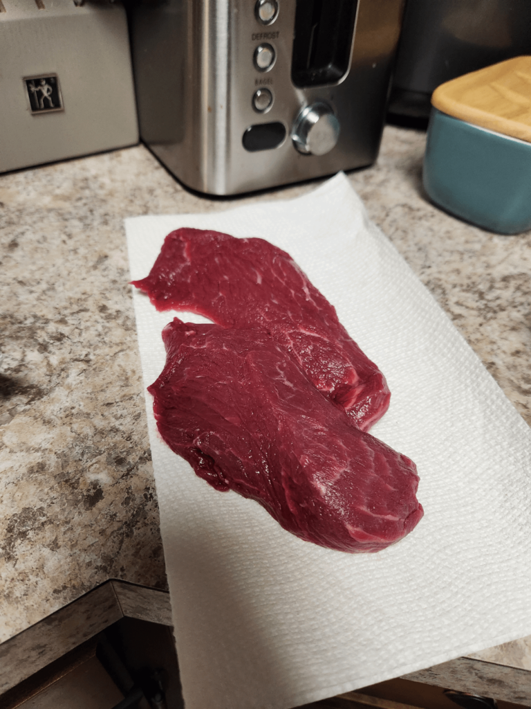 Is this beef tenderloin? The package says it is, but it looks more like the bavette steak to me.