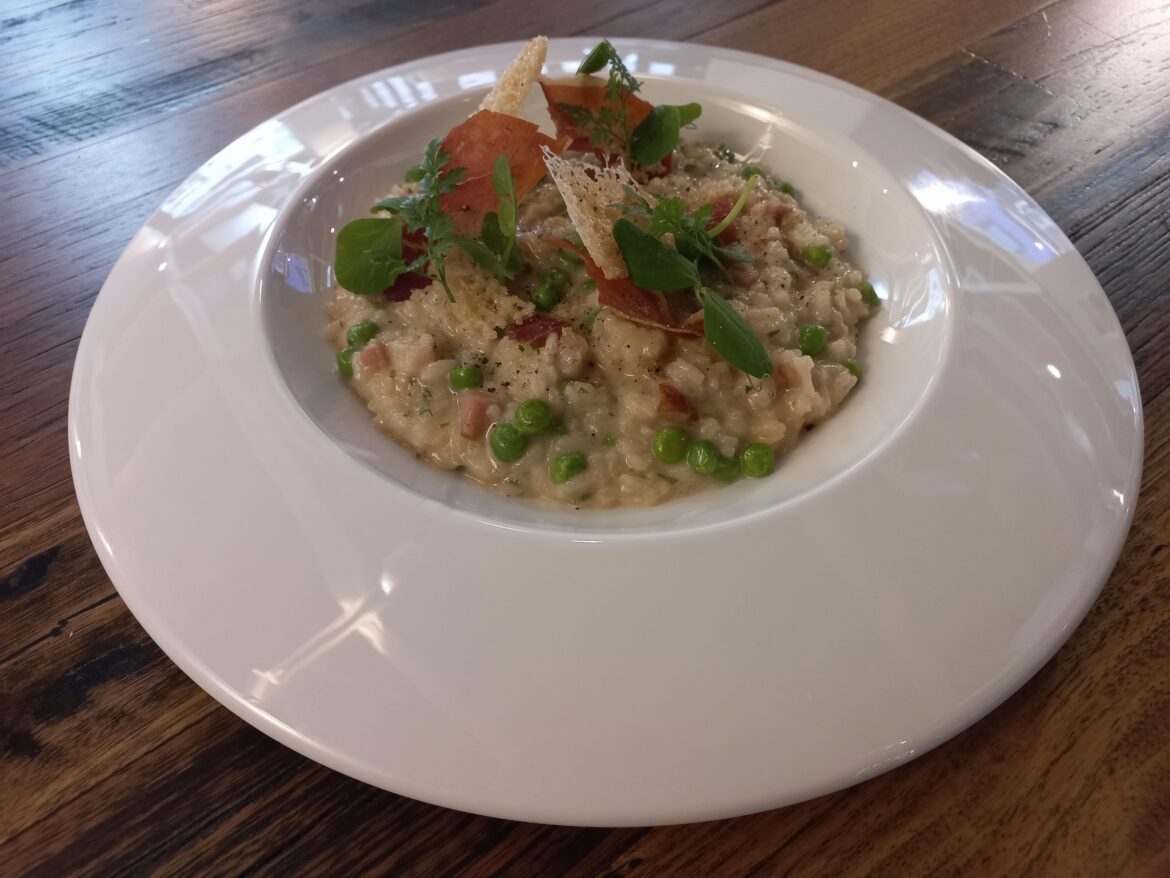 Ham & Pea Risotto