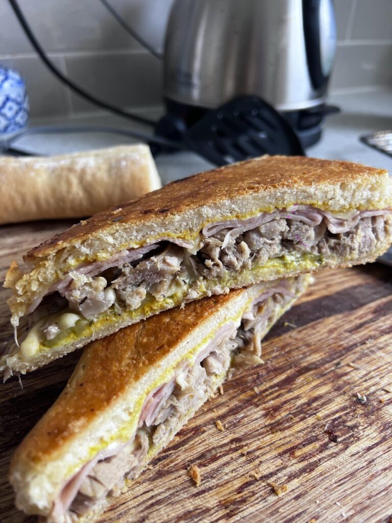 I’m 150% sure Cuban bread makes the best Cuban sandwich