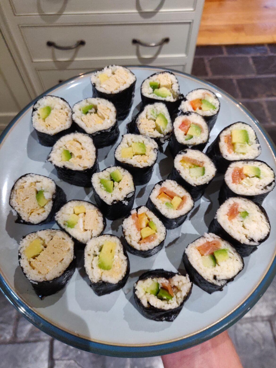 Keto Sushi (cauliflower rice)