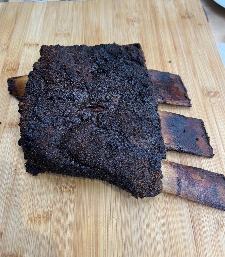 First ever beef ribs