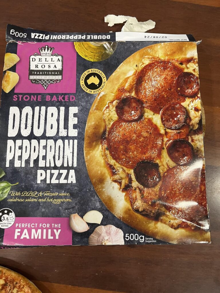 Pizza shame what you get v what you expect