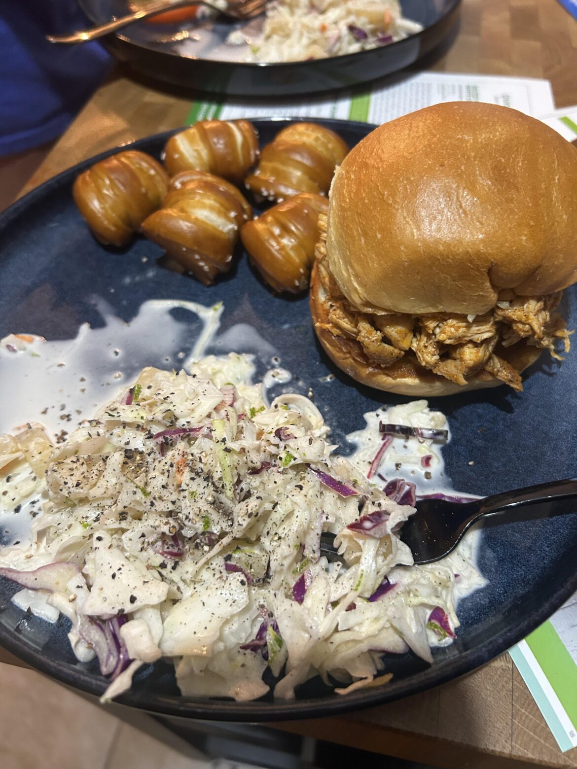 Had T-Pains spicy garlic chicken sandwich tonight. I was honestly blown away, will definitely be getting it again when I see it.