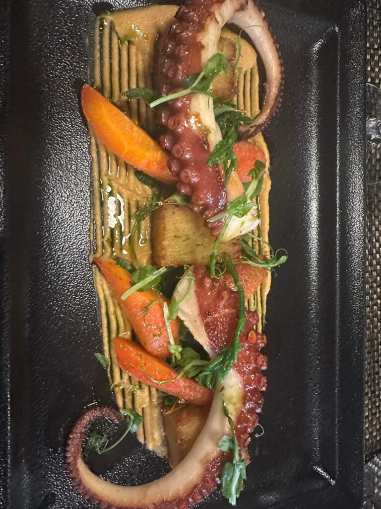 Octopus dinner