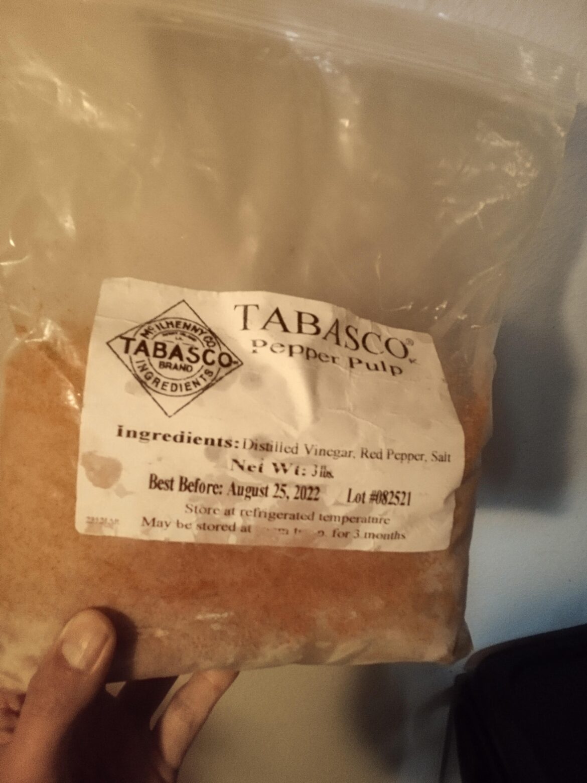 Both this at the Tobasco factory a while back.