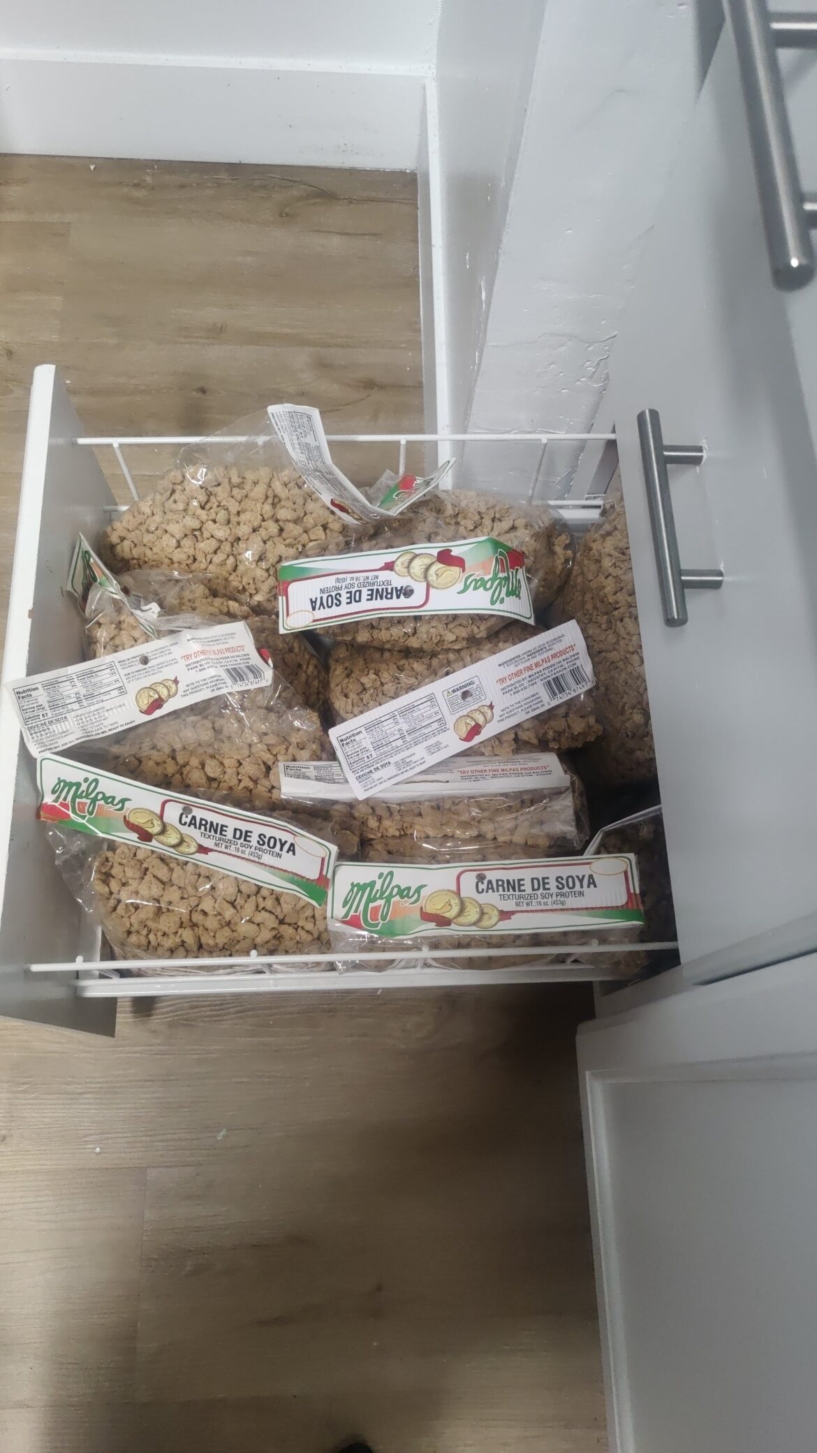 Help! I've got way more TVP than I know what to do with! What do I do with it all??? Recipe ideas are greatly appreciated!