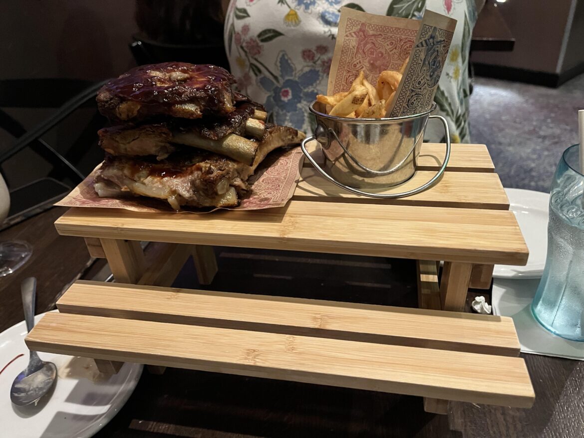 Ribs at Planet Hollywood