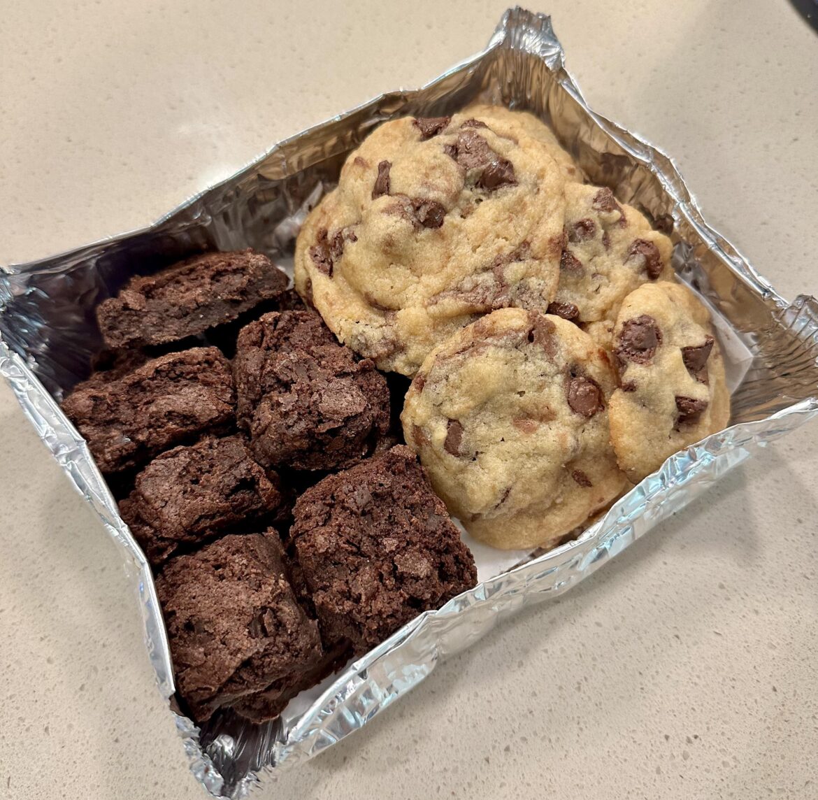 Back-to-Basics Brownies & Choc Chip Cookies