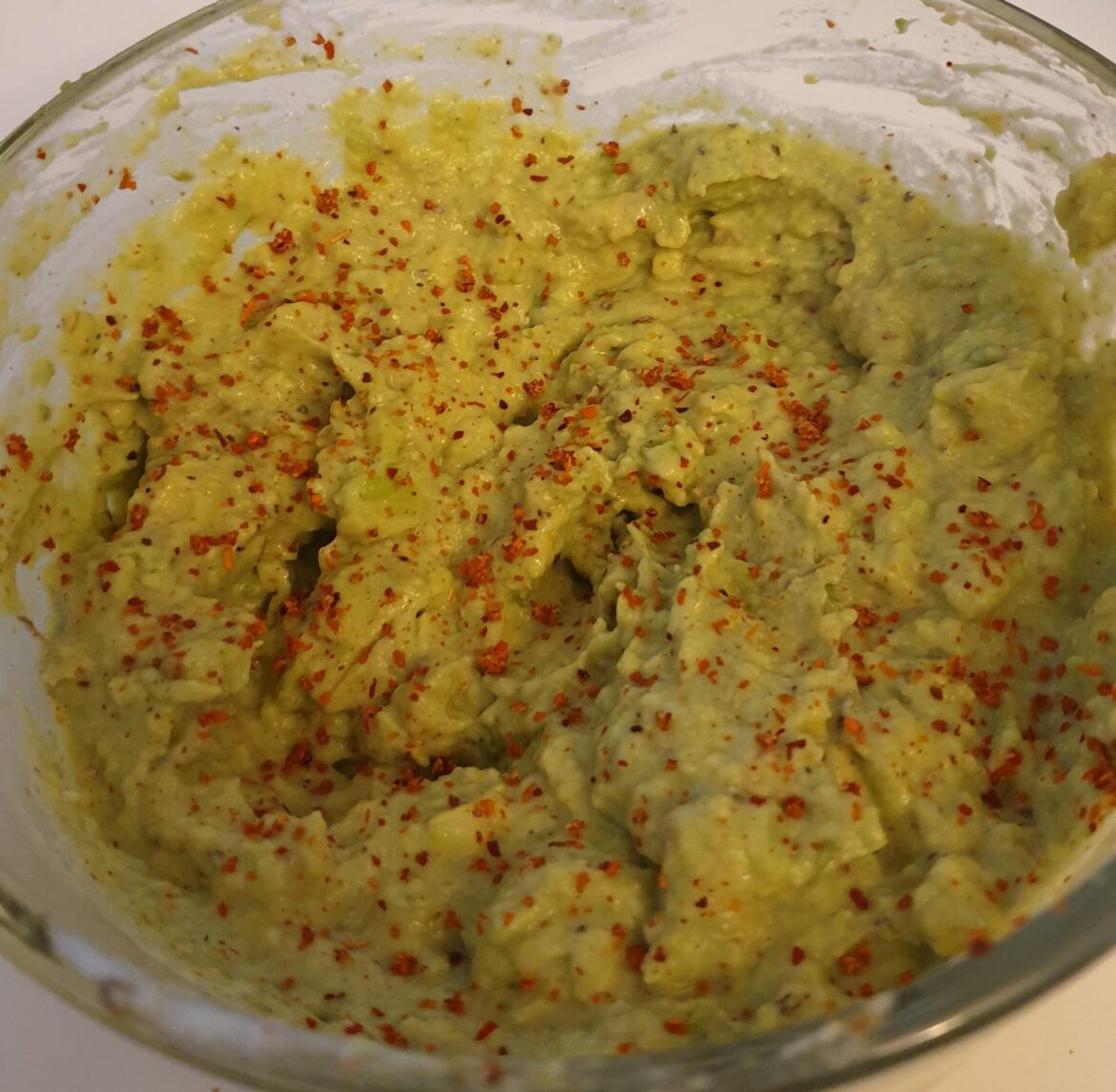 Simple avocado dip