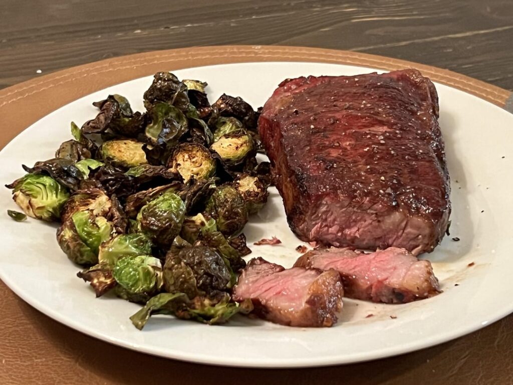 Reverse Seared Steak on the Camp Chef DLX Reverse Seared Steak on the Camp Chef DLX