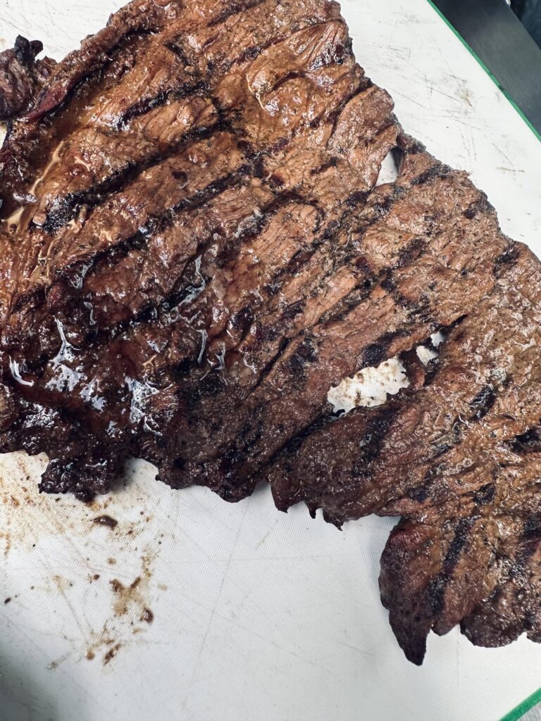 Tried out some carne asada beef on the grill today