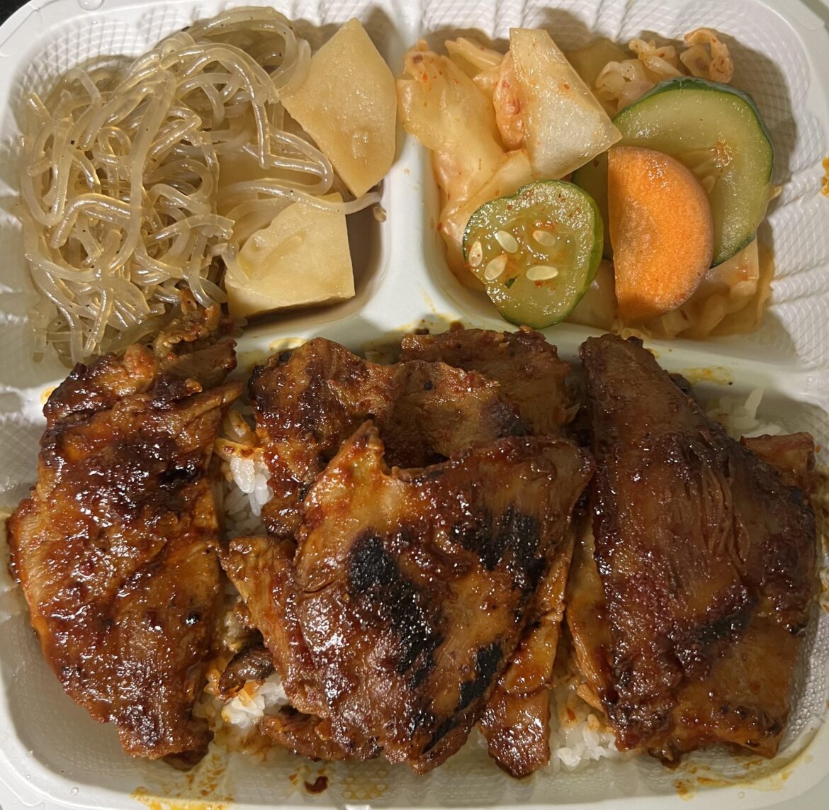 Spicy chicken take out