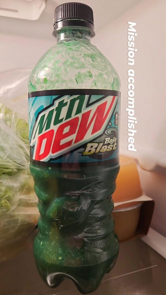 I'll make my own Baja Blast hot sauce, with blackjack and hookers!