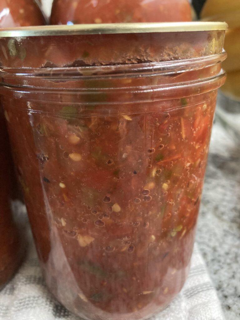 Is my salsa fermenting?