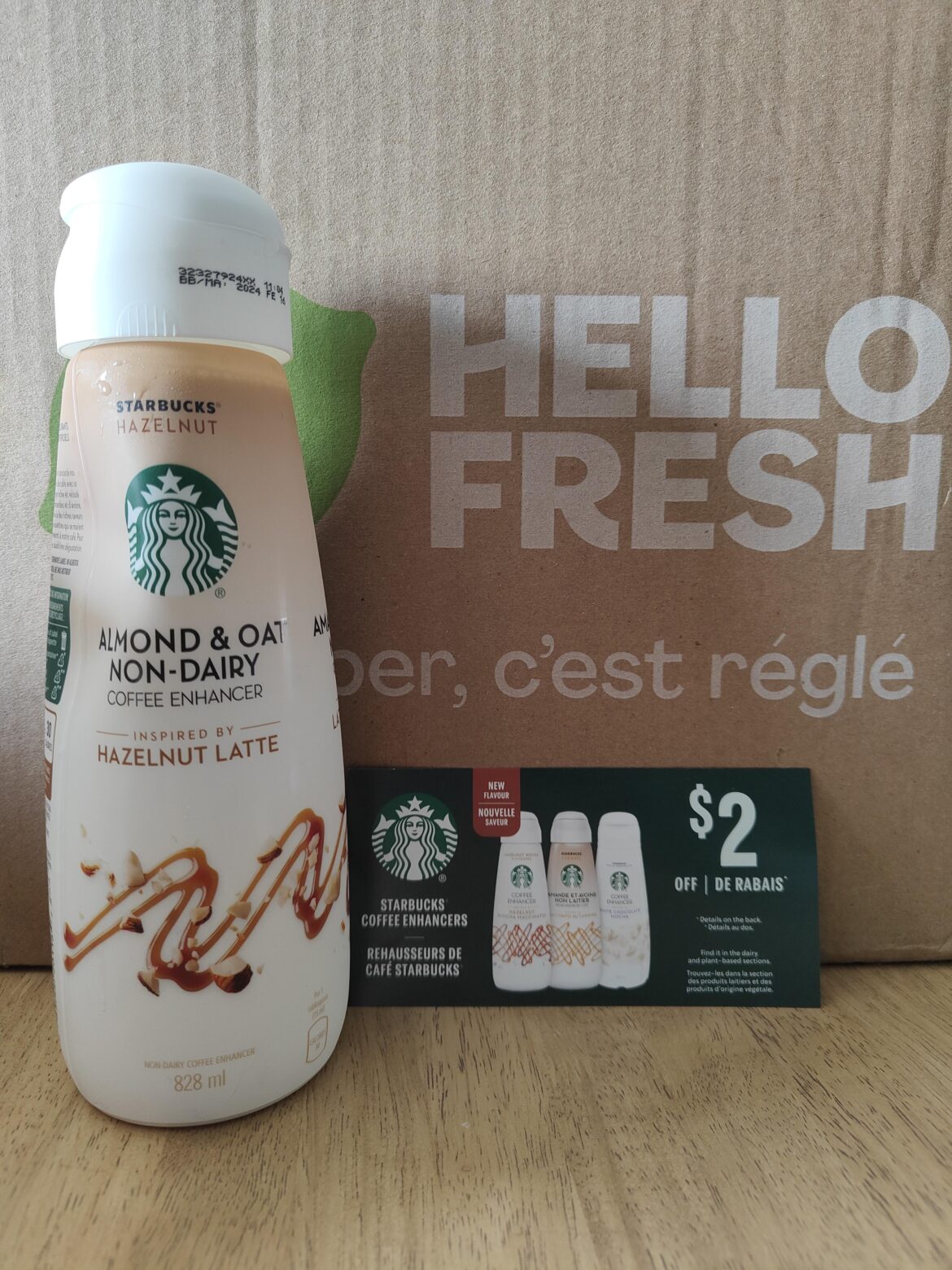 Full size Starbucks freebie!