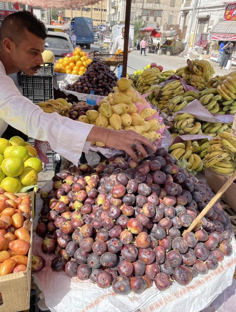 Fruit stand in Cairo