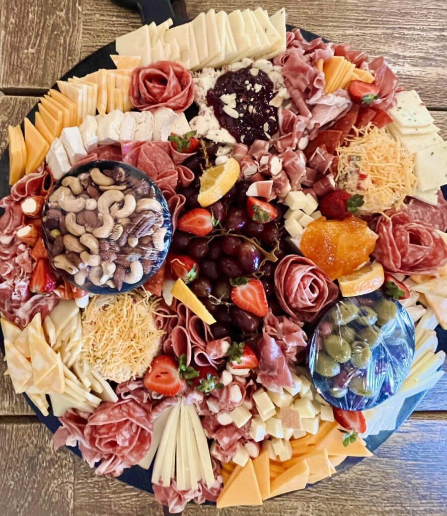 3 lbs of cheese and 144 pieces of meat later