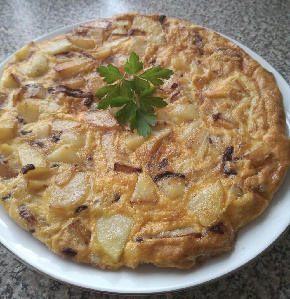 Potato and Onion Frittata