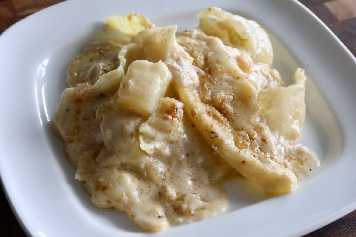 British Baked Cabbage with Cheese Casserole