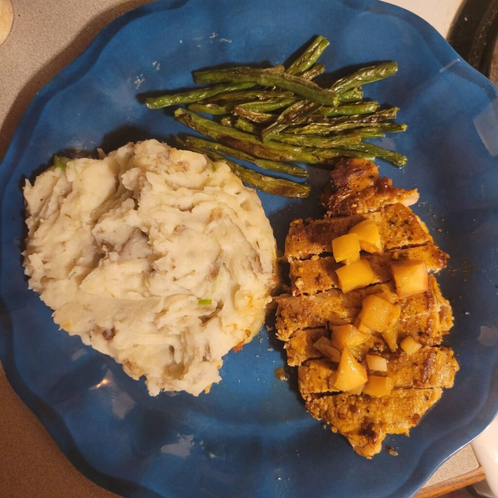 Brown Sugar Bourbon Pork Chops 10/10