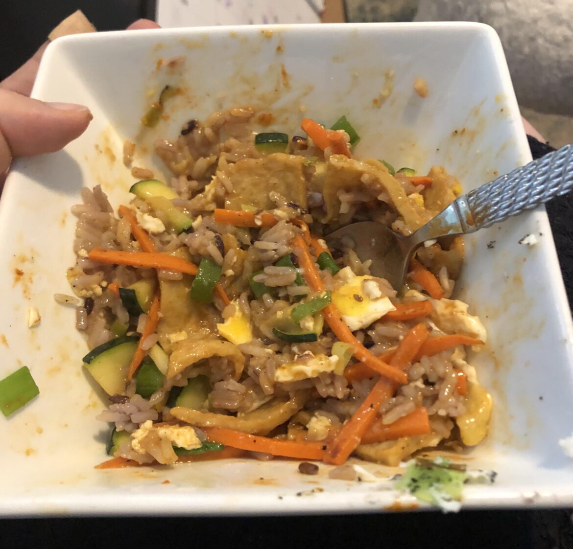 Bibimbap for lunch 😋😋