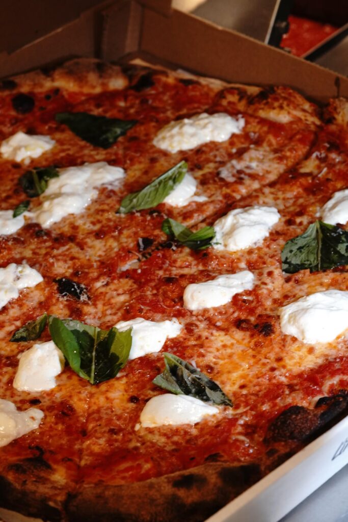 A whole burrata pizza pie at L’Industrie for dinner for when you had the case of the “extreme munchies”. Looking forward to coming back again if possible! Sorry if photos aren’t great.