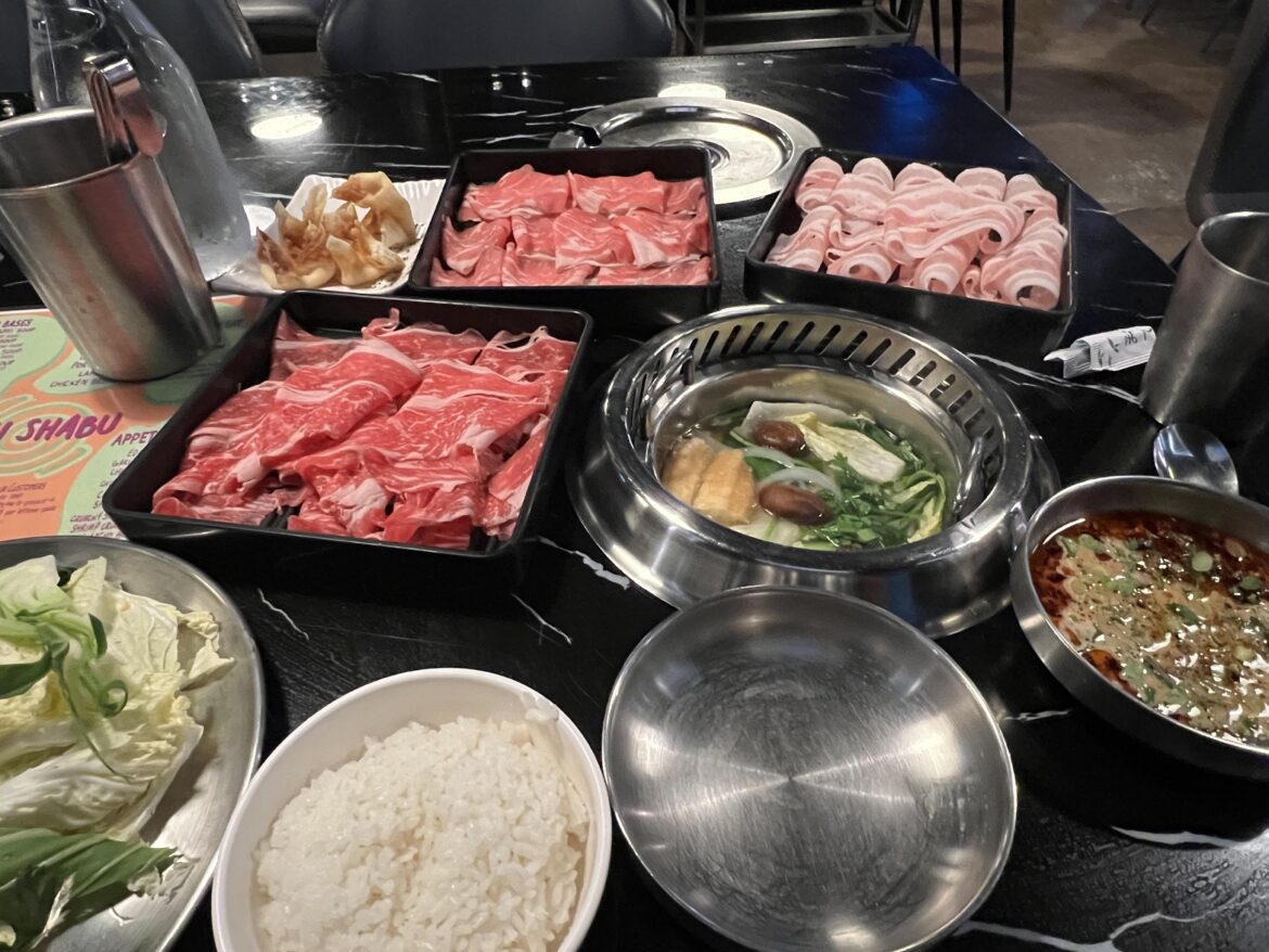 AYCE hot pot at Aki Shabu in NoHo