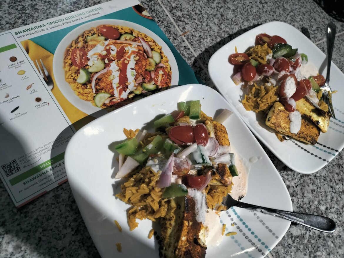 Spiced shwarma grilling cheese 10/10