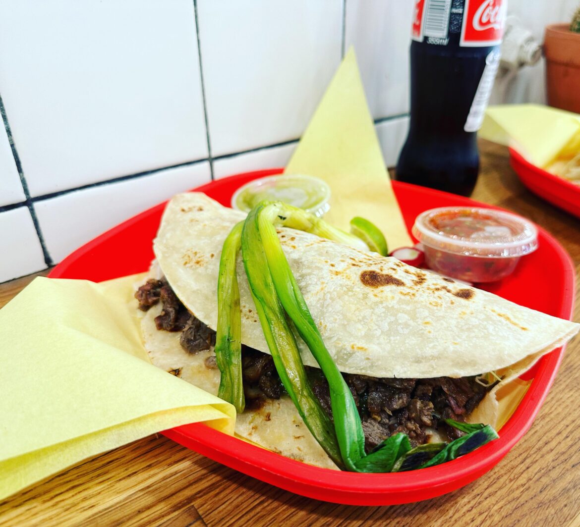 The Caramelo Taco from Sonoratown