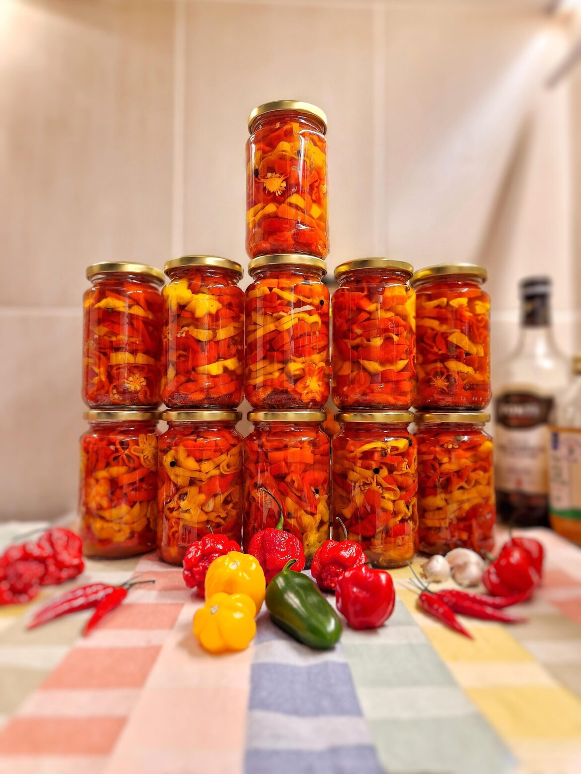 Pickled Habaneros
