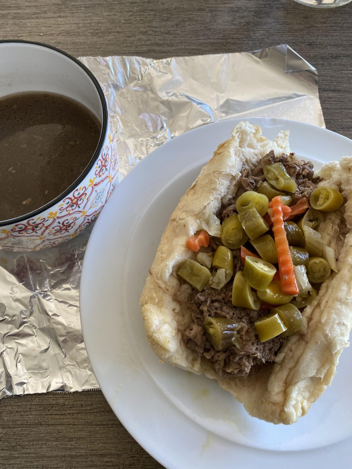 Chicago style Italian beef