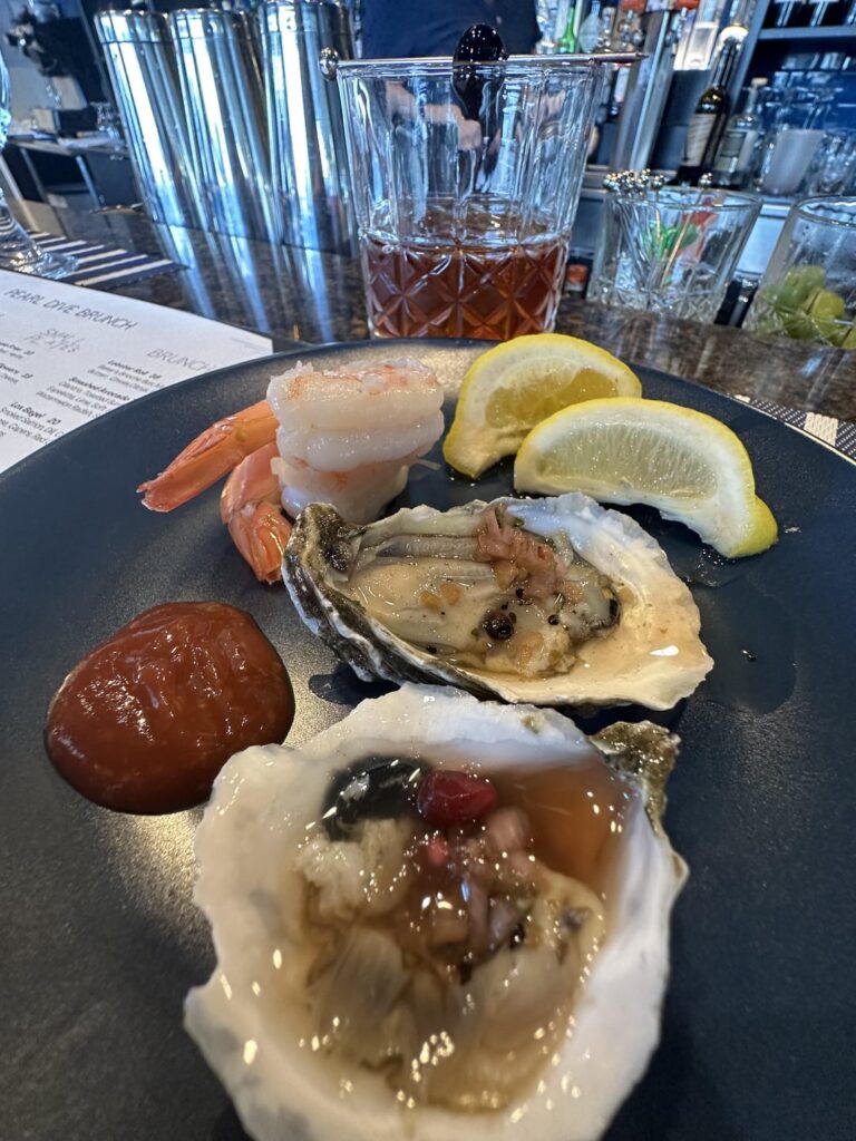 Pearl Dive’s grand opening brunch 🦪🦐🍾 Pearl Dive’s grand opening brunch 🦪🦐🍾