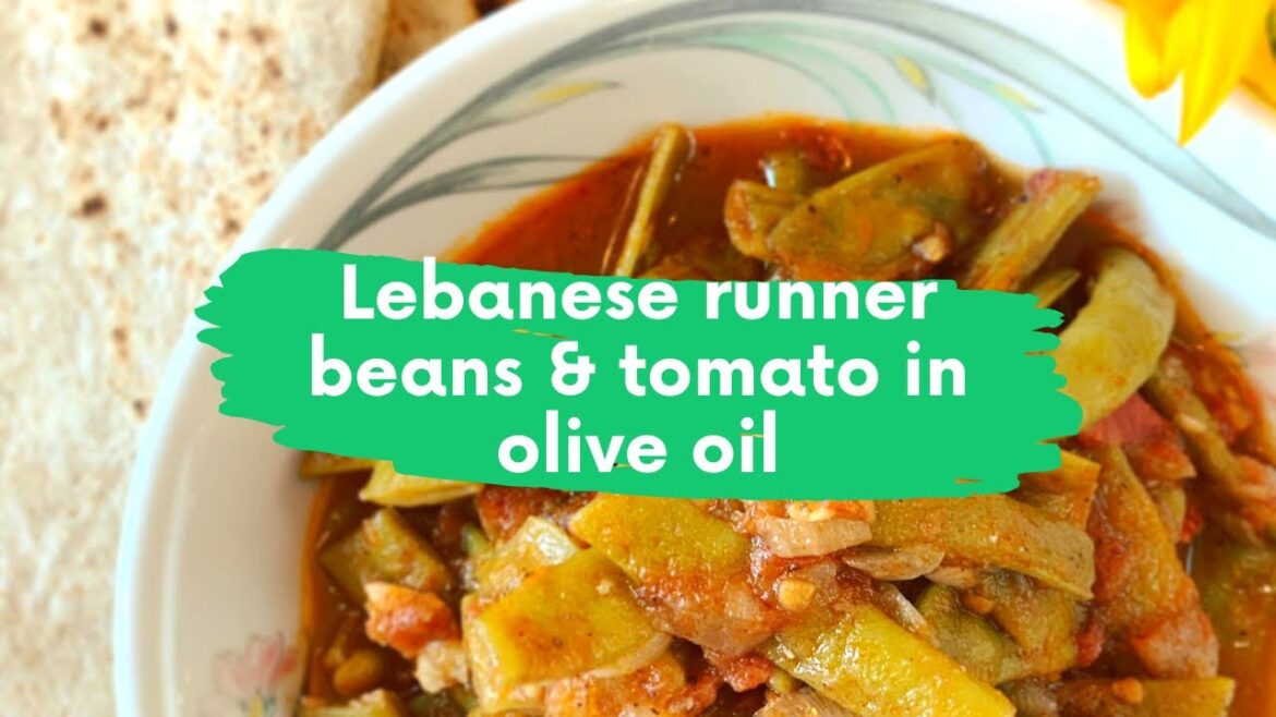 Lebanese runner beans & tomato in olive oil (Loubeit bi Zeit) – vegan & easy recipe! Lebanese runner beans & tomato in olive oil (Loubeit bi Zeit) - vegan & easy recipe!