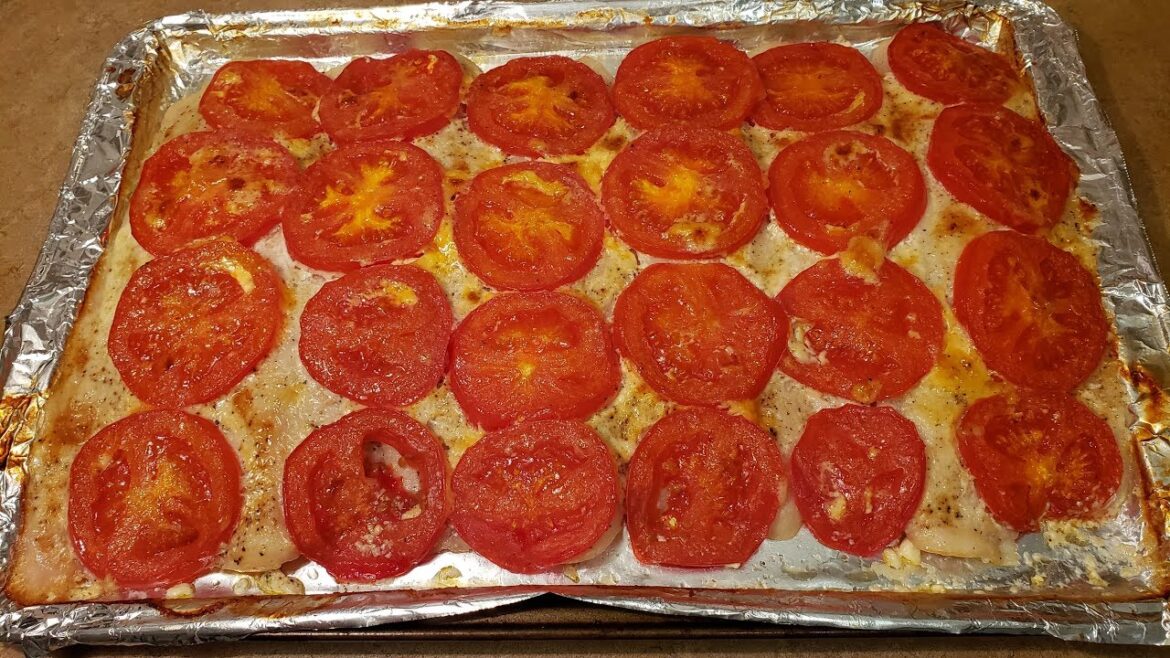 Baked Fish with Tomatoes | Quick Kitchen