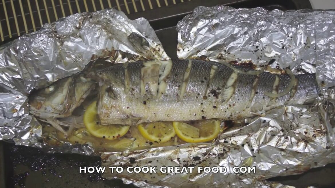 How to Cook Fish – Oven Baked Easy Lemon Butter Garlic – Sea Bass How to Cook Fish - Oven Baked Easy Lemon Butter Garlic - Sea Bass