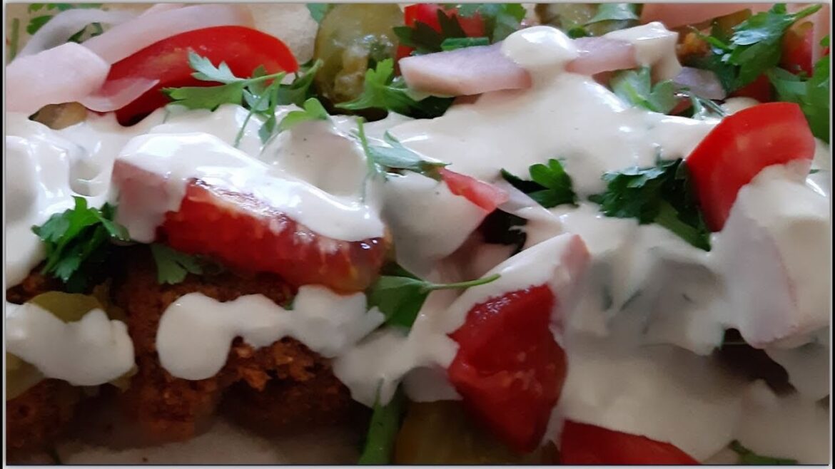 Lebanese Tahini Sauce - Taratour - صلصة الطحينة اللبنانية - طراطور