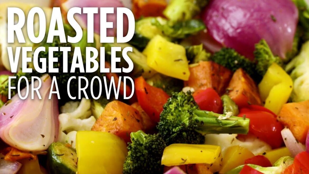 How to Make Roasted Vegetables for a Crowd | Side Dish Recipes | Allrecipes.com How to Make Roasted Vegetables for a Crowd | Side Dish Recipes | Allrecipes.com