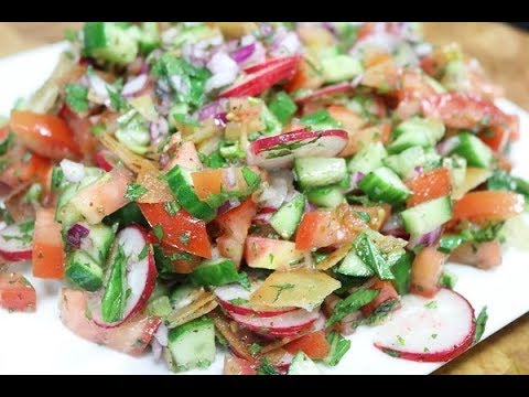 How To Make Fattoush How To Make Fattoush
