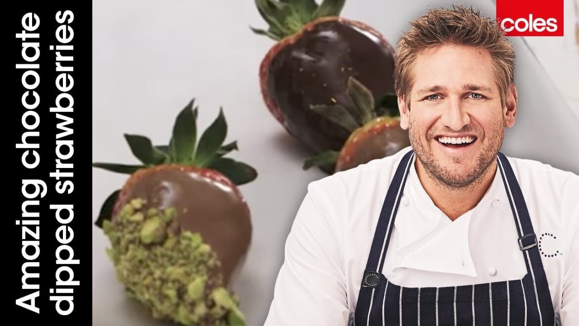 How to make amazing chocolate dipped strawberries with Curtis Stone