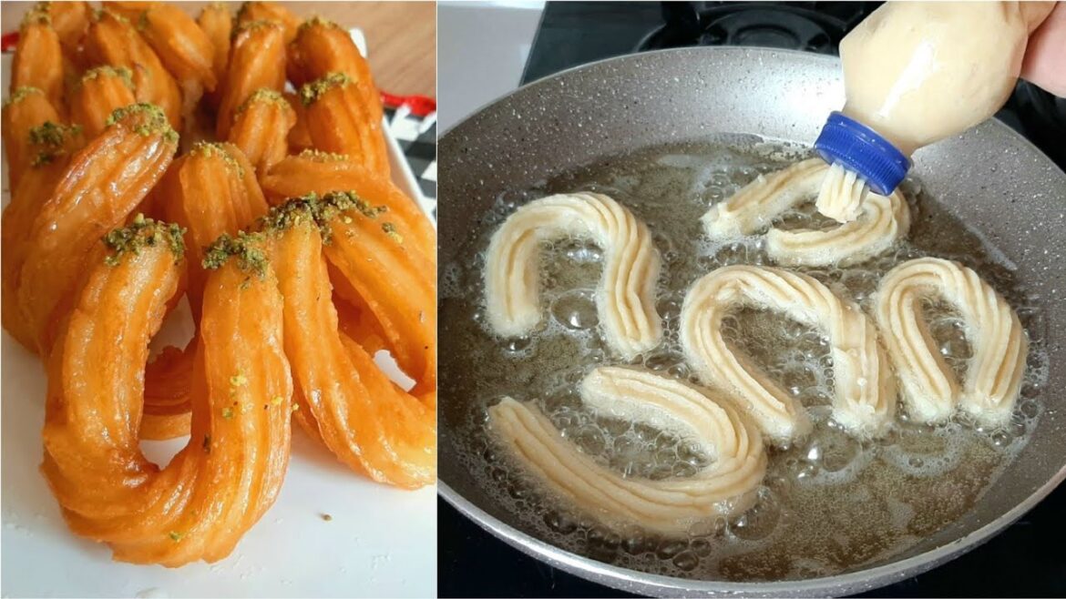 Çıtır Çıtır Halka Tatlısı/Pratik Dökme Yöntemi ve tüm püf noktalarıyla ✅/ Şerbetli Tatlı Tarifleri