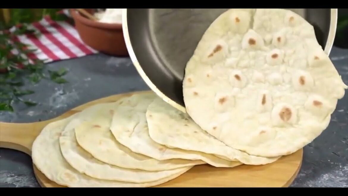 Homemade Lavash Bread Recipe - Easy Turkish Lavash Bread Recipe