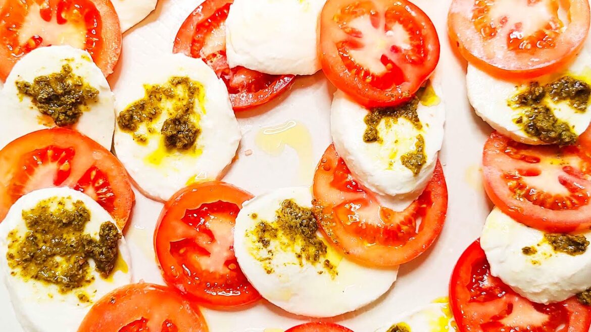 How To Make This Easy, Italian Caprese Appetizer