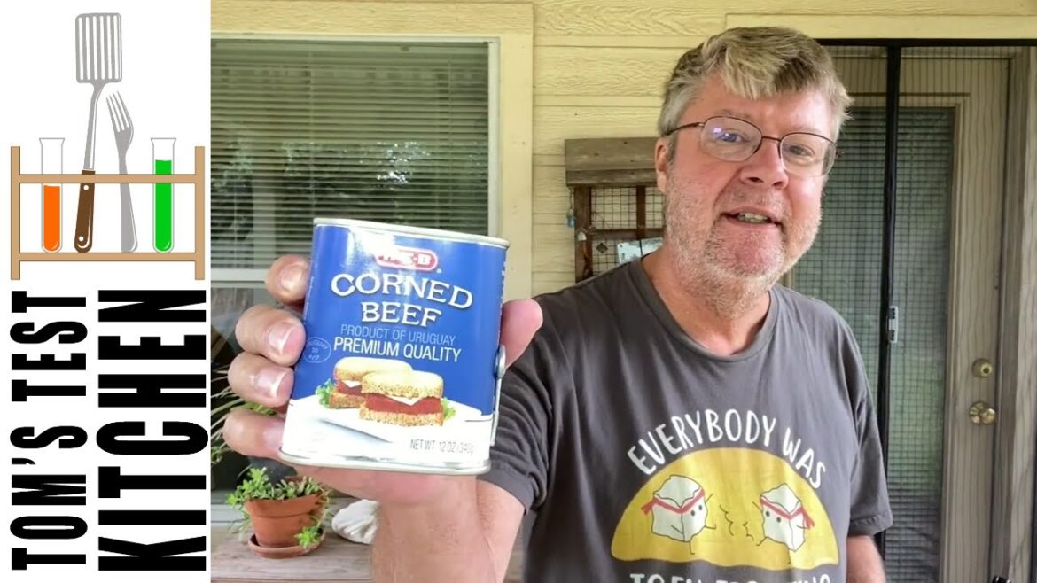 How to make a Reuben sandwich using canned corned beef