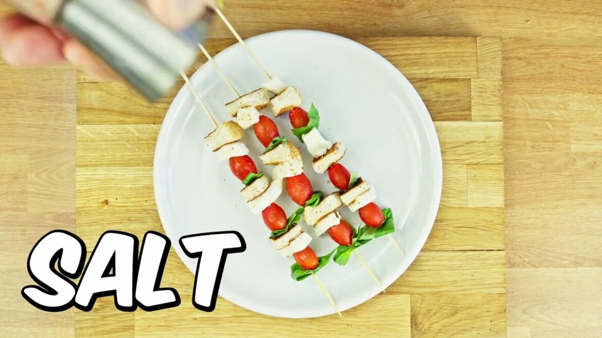 How to Make Caprese Skewers in Just 5 Minutes! How to Make Caprese Skewers in Just 5 Minutes!